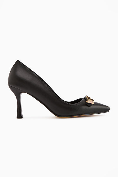 Limoya Misa Black Buckle Women's Stiletto