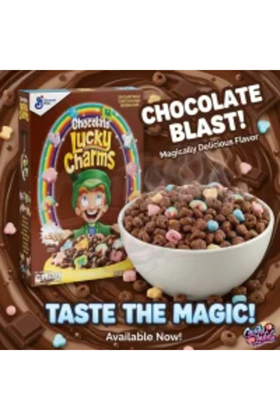 General Mills Lucky Charms Chocolate - chocolate 300 g