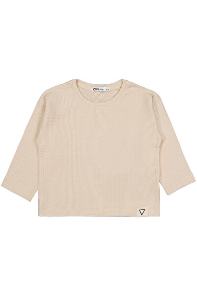 Civil Boys Jakar Petek 2-5 Years Old Sweatshirt - Beige 5-6 Years Old