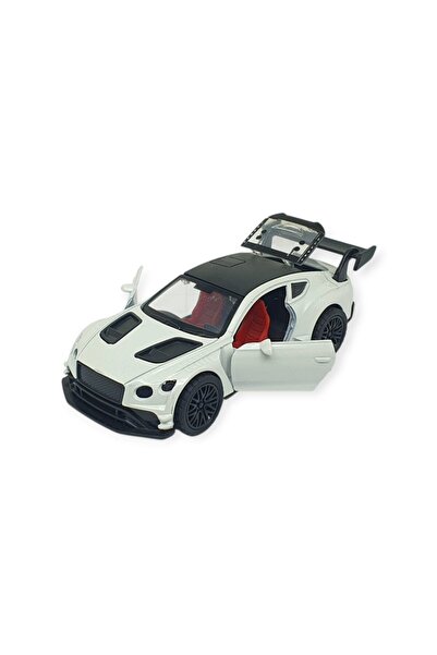 Vardem Pull and Drop Metal Cars 12 cm - 3671C - White