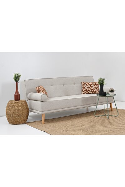 Vivense BOLD ÜÇLÜ KANEPE, KREM