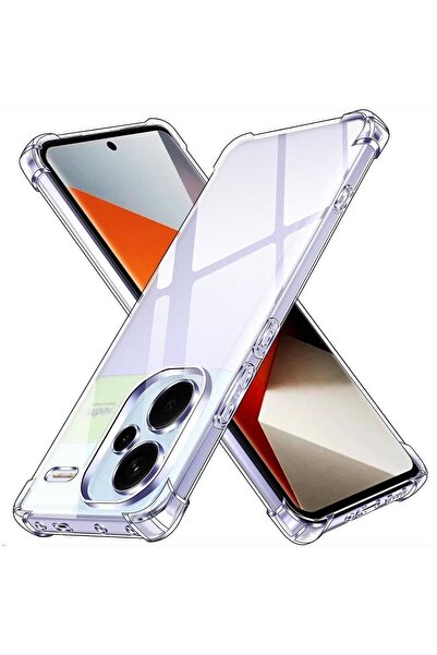 bestcase Husa antișoc TPU + sticlă securizată pentru Xiaomi Redmi 13, transpa...