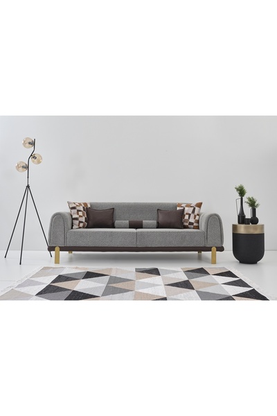 Vivense ELİS ÜÇLÜ KOLTUK, GRİ