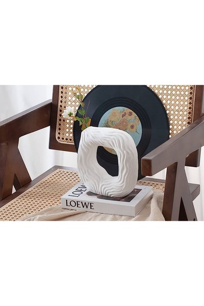 Vivense İSKANDİNAV FARÖ VAZO, BEYAZ