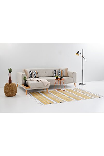 Vivense NORM KÖŞE KOLTUK, KREM, SOL KÖŞE