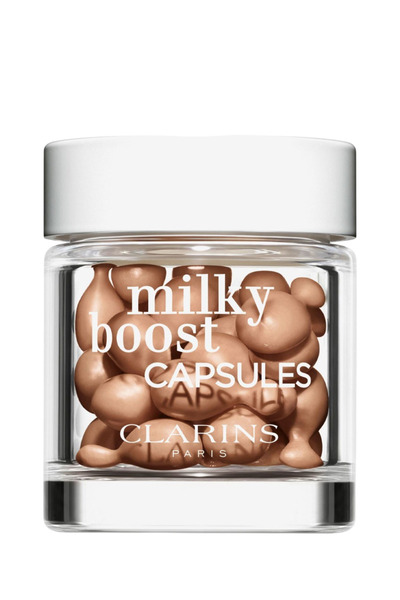 Clarins Milky Boost, Λάμψη, Κάψουλες Foundation, 03, 30 κάψουλες, 0,2 ml