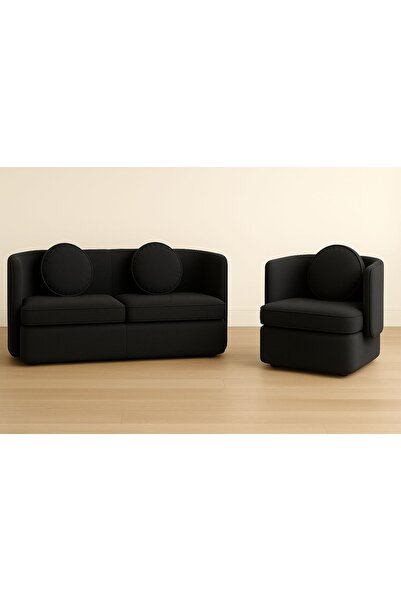 Vivense PAULO KOLTUK VE BERJER, SİYAH