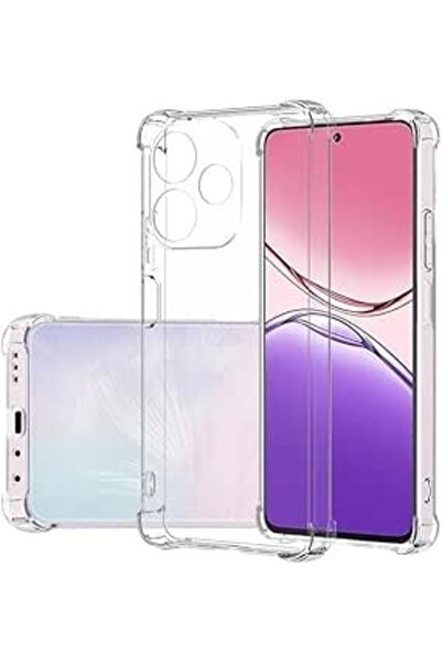 bestcase Husa antișoc TPU + sticlă securizată pentru Oppo A5 Pro 5G, transpar...