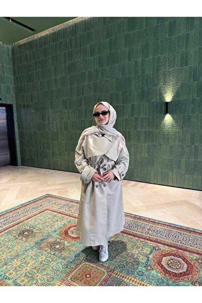 ERİZENBOUTİQUE Kemerli Trençkot