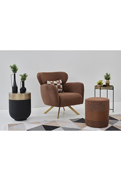 Vivense ELİS MİNİ PUF, KİREMİT