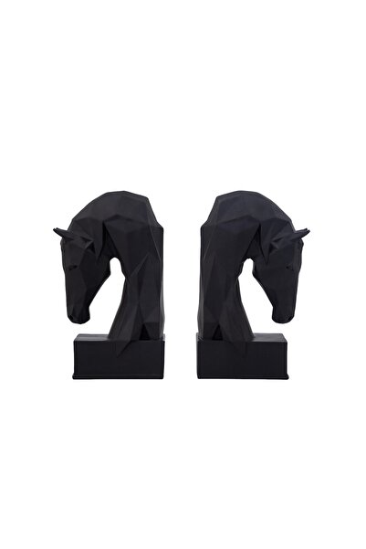 Vivense Kübik At Kitap Tutacağı, Siyah