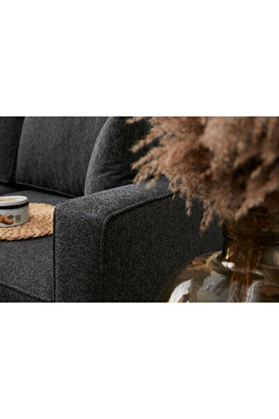Vivense BERLİN SERİSİ KÖŞE KOLTUK, ANTRASİT GOLD