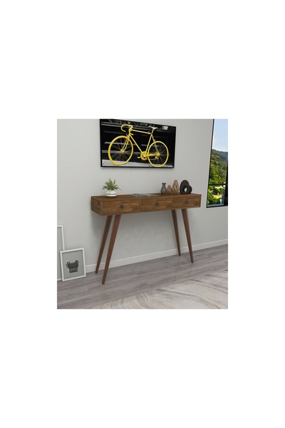 Vivense Woodface Rolls Doğal Ahşap Dresuar, Ceviz