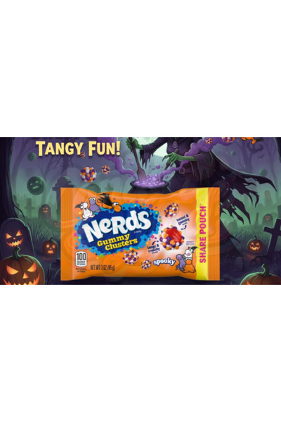Wonka Jeleuri Nerds Spooky 85g
