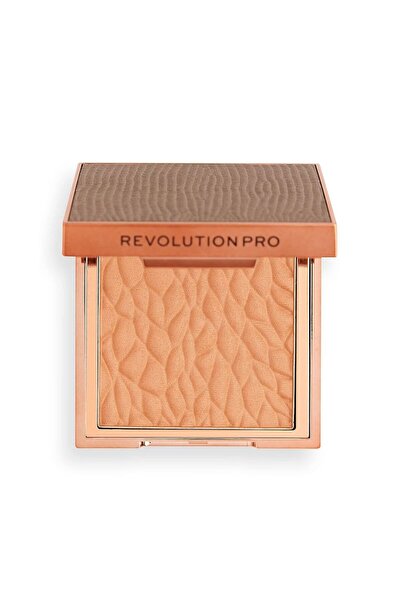 Revolution Pro Bahaia Sculpting Bronzer, Pudră compactă hidratantă cu aromă d...