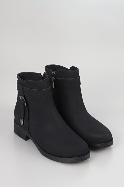 kajal ayakkabı BLN 492 Cizme cu fermoar cu detaliu curea