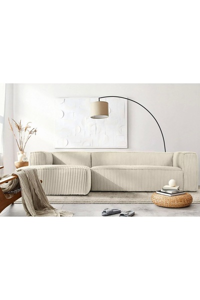 Vivense MELODİ SOL KÖŞE KOLTUK, BEYAZ