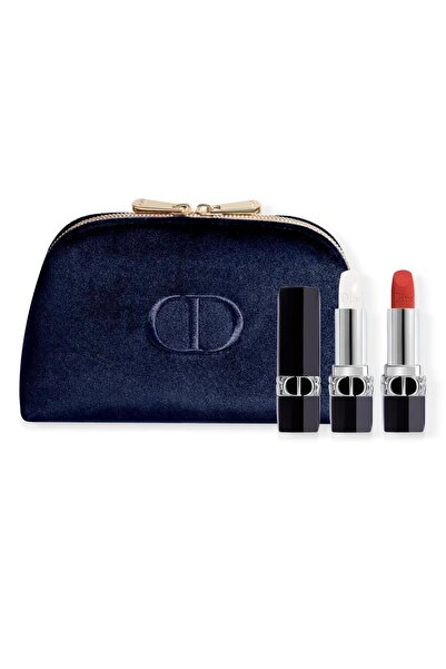 Christian Dior Set Christian Dior: Couture Colour, Velvet, Cream Lipstick, 720, Icone, Refillable, 3.5 ml + Coutur
