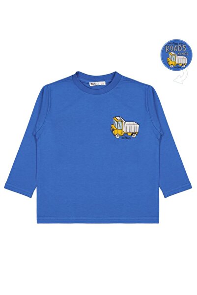 Civil Boys سويت شيرت رودز مطبوع لعمر 2-5 سنوات - أزرق لعمر 2-3 سنوات
