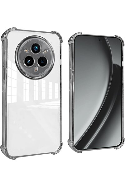 bestcase Husa Anti Shock TPU + Tempered Glass For Realme 14 Pro Plus 5G, Seethrough