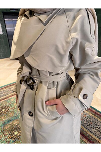 ERİZENBOUTİQUE Kemerli Trençkot