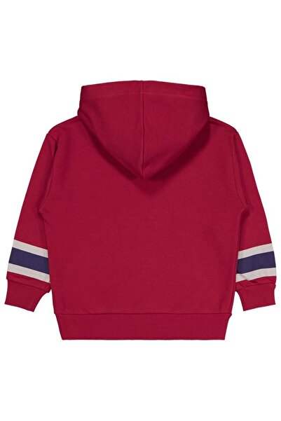 Civil Boys Original Baskılı 10-13 Yaş Sweatshirt - Bordo 10-11 Yaş