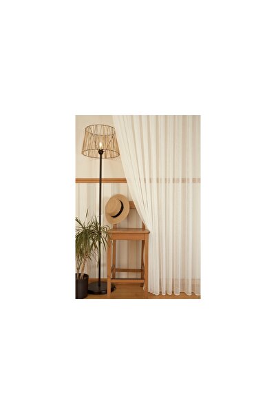 Vivense MASSARELLİ VIKTORIA TÜL PERDE, PİLESİZ, EKRU, 350X260
