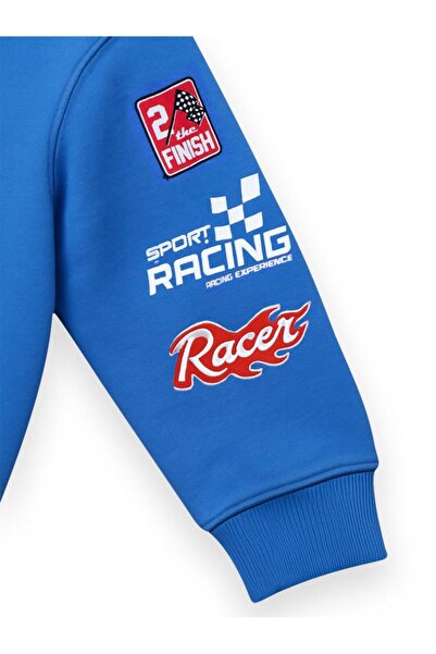 Civil Boys Super 92 Printed 6-9 Years Old Sweatshirt - Blue 9-10 Years Old