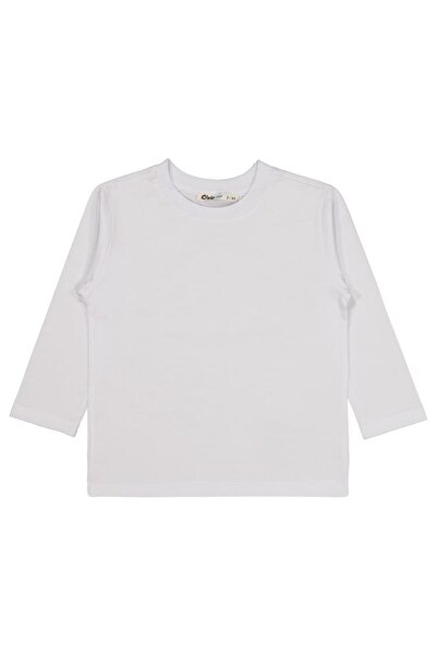 Civil Boys Basic 2-5 Years Old Sweatshirt - White 2-3 Years Old