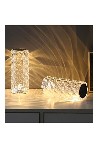 HOZRO HOZRO desk lamp, RGB LED, touch dimmer, 3 intensity levels, Acrylic Crystal, with teleco