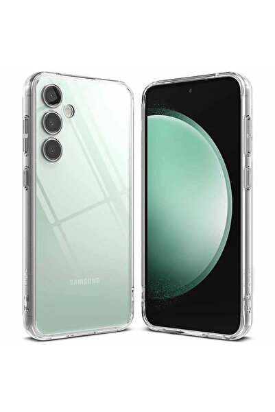 bestcase Θήκη Husa Clear Slim TPU + Tempered Glass για Samsung Galaxy S24 FE,...