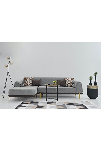 Vivense ELİS KÖŞE KOLTUK, GRİ, SOL KÖŞE