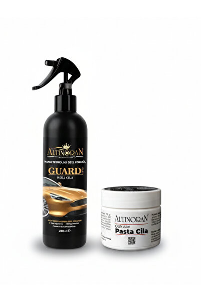 Altınoran Çizik Giderici Pasta Cila 150 Gr & Guard Auto Hızlı Cila 250 ML Ara...