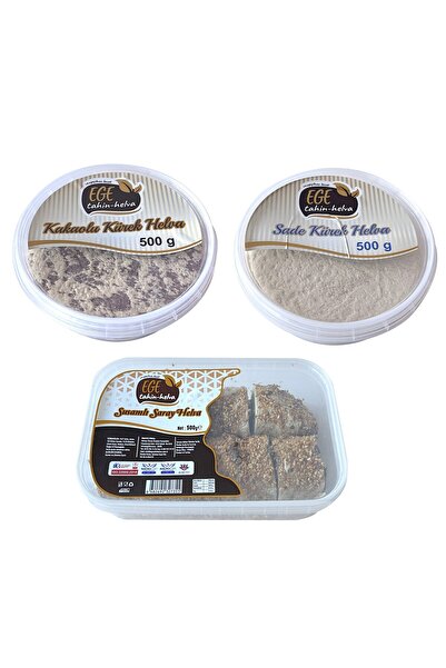EGE HELVA Sade - Cocoa - Sesame Palace Halva 3-Pack Mixed Pack
