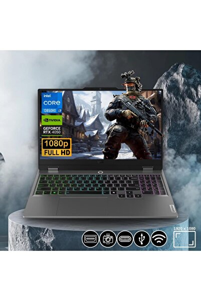 LENOVO LOQ 15IRX9 i7-13650HX | 8GB | 1TB SSD | 6Gb RTX4050 83DV0117TR ATL1 FreeDos 15.6" Gaming Note