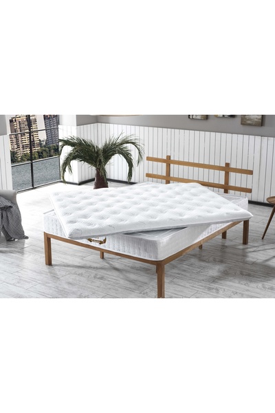 Vivense BEDCRAFT PASCHA EXCLUSİVE FERMUARLI PEDLİ FULL ORTAPEDİK YAYLI TEK KİŞİLİK YATAK, 100X200