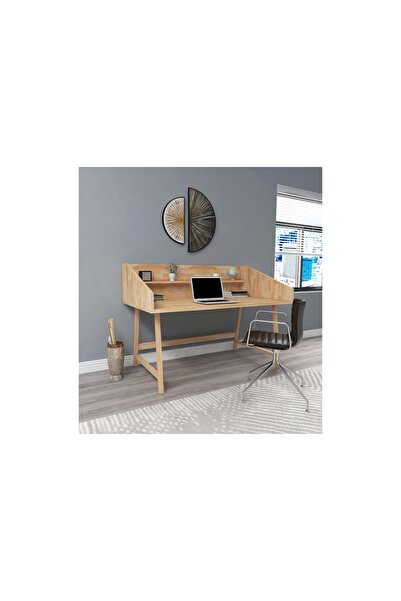 Vivense WOODFACE MELY DOĞAL AHŞAP ÇALIŞMA MASASI, NATUREL