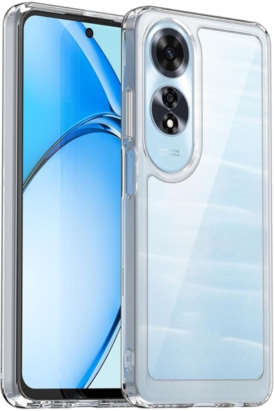bestcase Husa Clear Slim TPU + Sticlă Securizată pentru Oppo A60 4G, Transpar...