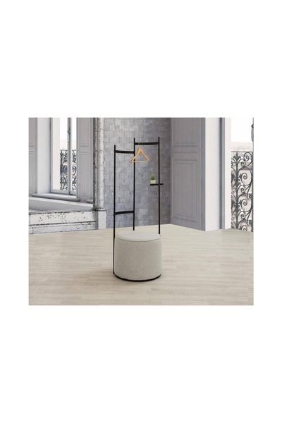 Vivense LUNA PUF, AÇIK MAVİ