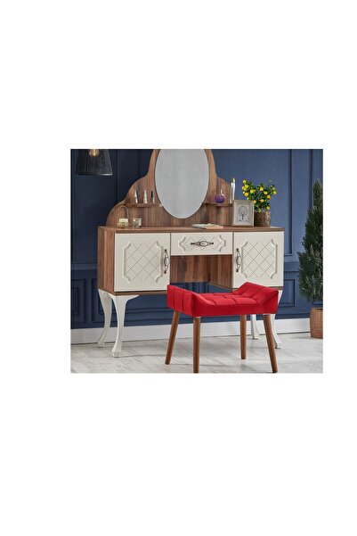 Vivense TUBİHOME NEW COOL PUF, KIRMIZI