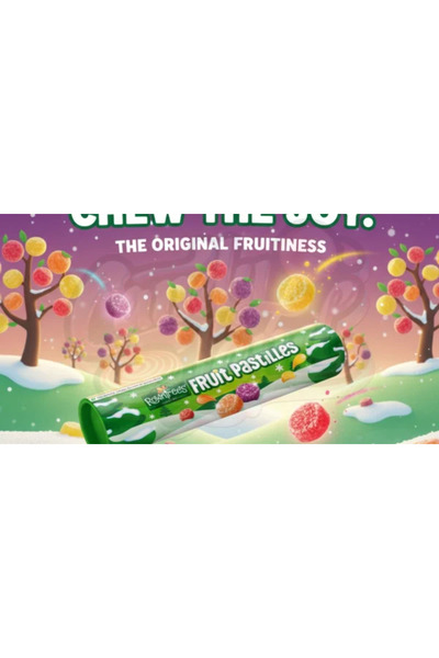 Rowntree's Pastile cu fructe, tub, 115 g