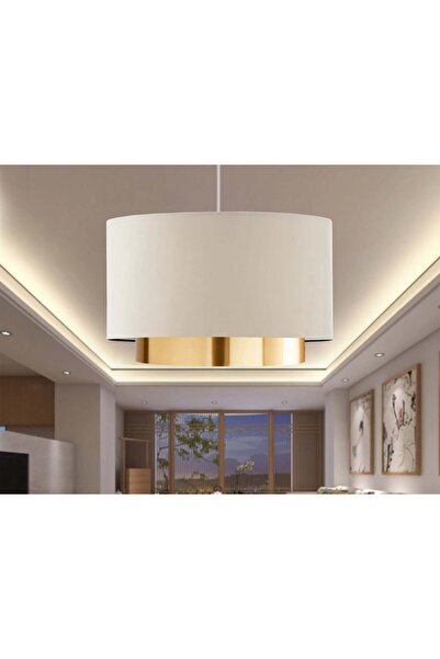 Storish Goldie Pasta Sarkıt Avize Beyaz Krem