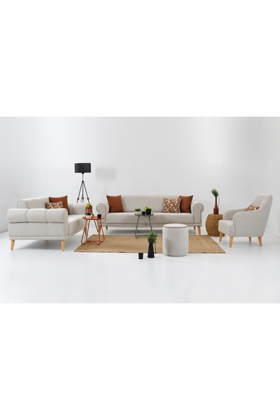 Vivense STEP KOLTUK TAKIMI, KREM