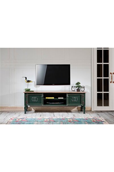 Vivense ADA TV ÜNİTESİ, KOYU YEŞİL
