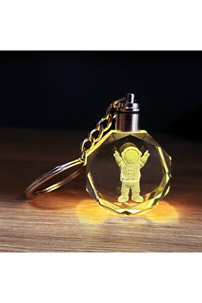 Skygo Crystal Color Changing Astronaut Keychain