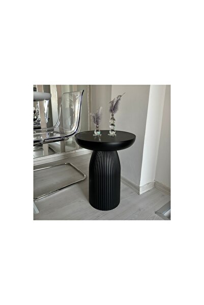 Vivense KUVARK MANTAR YAN SEHPA, SİYAH