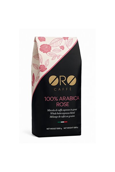 ORO Cafea 100% Arabica Rose – Amestec Floral și Sofisticat (boabe de 1kg)