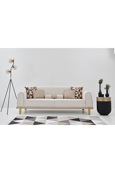 Vivense ELİS ÜÇLÜ KOLTUK, KREM