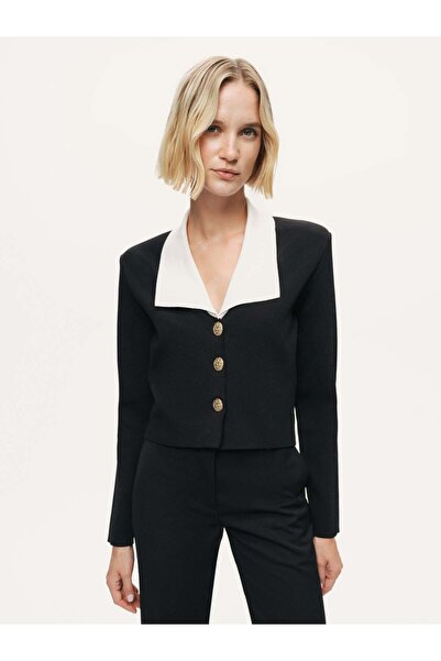 Nocturne Contrast Collar Knitwear