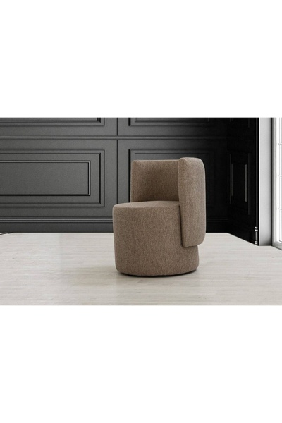 Vivense RELAX SIRTLI PUF, KAHVE